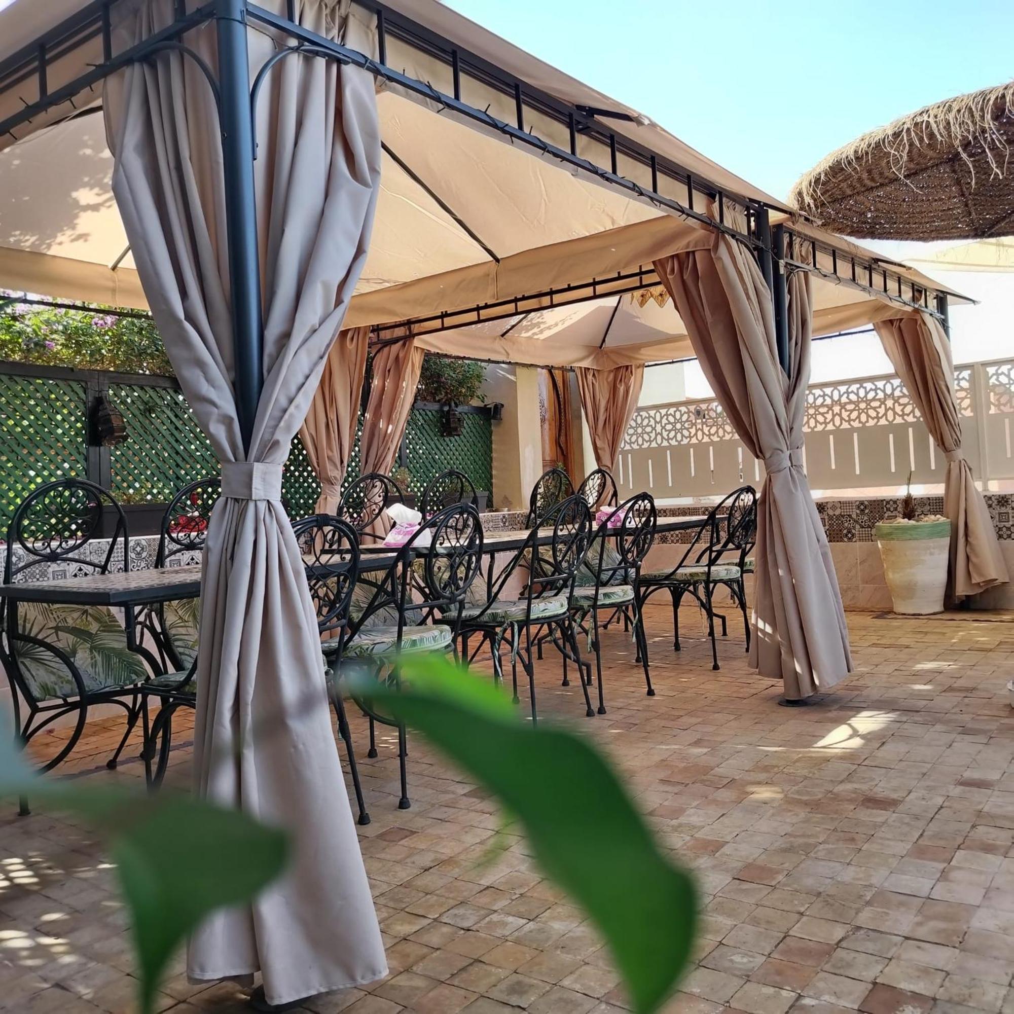 Riad & Spa Sous Le Soleil Chez Jerome Et Pamela Ch Marrakchi Marrákes Kültér fotó