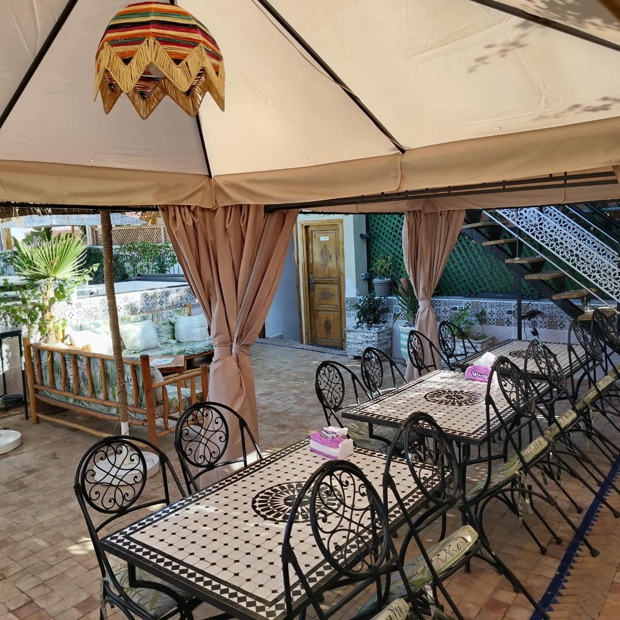 Riad & Spa Sous Le Soleil Chez Jerome Et Pamela Ch Marrakchi Marrákes Kültér fotó